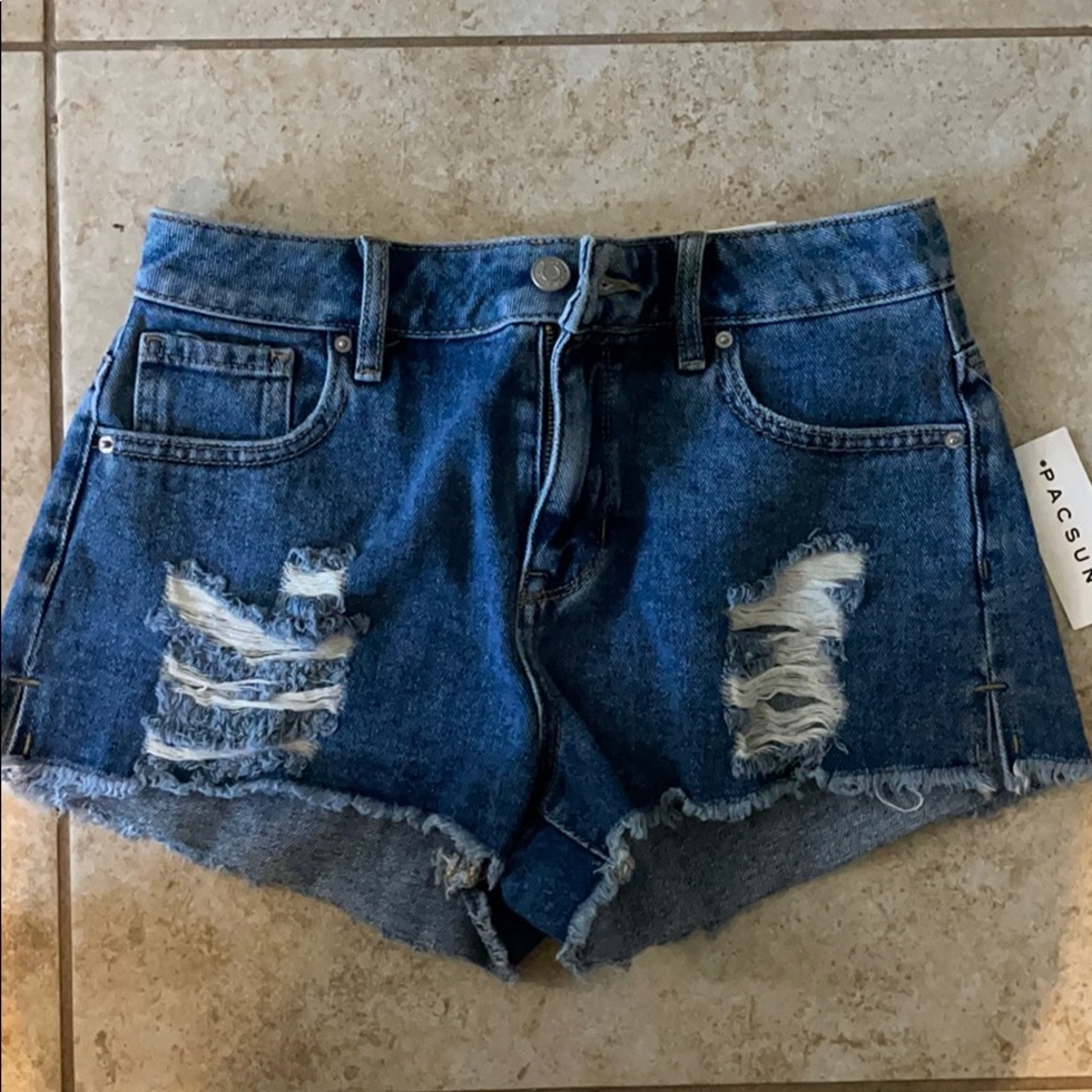 PacSun high rise festival shorts